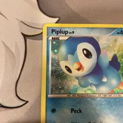 Piplup DP03 - Diamond and Pearl Black Star Promo Holo - Pokemon TCG 2007 - MP - Image 4