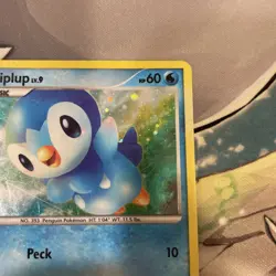 Piplup DP03 - Diamond and Pearl Black Star Promo Holo - Pokemon TCG 2007 - MP - Image 5
