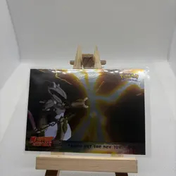 Topps Pokemon Mewtwo Strikes Back Trying Out The New Toy Holo Foil - Image 1
