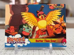 1999 Pokemon The First Movie #56 Pikachu's Vacation (Better Than Ever) Blue NM - Image 1