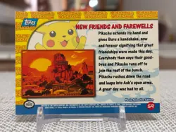 1999 Pokemon First Movie #59 Pikachu's Vacation (Friends and Farewells) Blue LP - Image 2