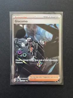 Pokemon TCG - S&V - Paldea Evolved - Giacomo - 267/193 - SIR - NM/MT - Image 1