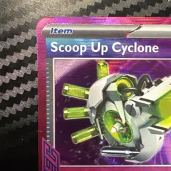 Pokemon Scoop Up Cyclone (128/357) Prismatic Evolutions NM HOLO - Image 2