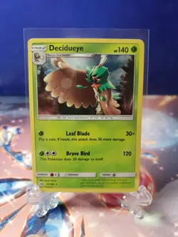 Pokemon TCG Decidueye Cracked Ice Holo 11/149 SUM Sun & Moon LP-MP - Image 1