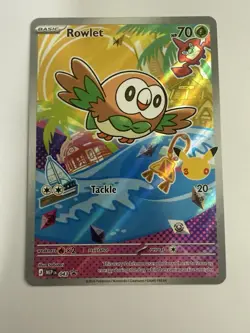 Pokemon First Partner Illustration Collection Series 1 Alolan Starters Promo Set - Image 3