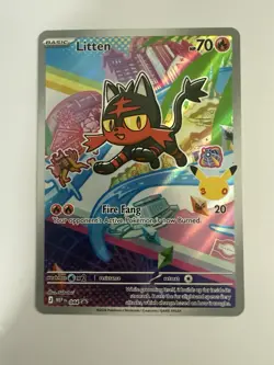 Pokemon First Partner Illustration Collection Series 1 Alolan Starters Promo Set - Image 5