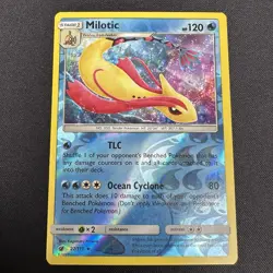 Milotic Reverse Holo 27/111 S&M - Crimson Invasion Pokemon TCG - NM - Image 1