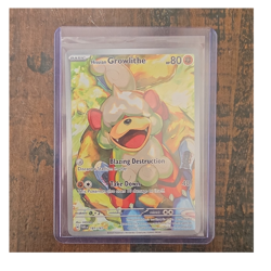 Pokemon Hisuian Growlithe Illustration Rare 181/167 Twilight Masquerade Holo 80… - Image 1