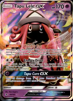 Tapu Lele GX 60/145 Holo - Pokemon Celebrations: Classic Collection - NM - Image 1
