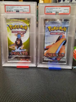 Pokemon PSA 10 Gem Mint EX Deoxys Graded Booster Pack art set - all 4! - Image 3