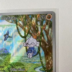 Meditite 153/142 Illustration Rare Pokemon TCG SV07: Stellar Crown - Image 3