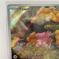 Pawmi 226/091 Paldean Fates - Illustration Rare, Full Art, Holo | Pokemon TCG - Image 2