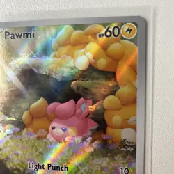 Pawmi 226/091 Paldean Fates - Illustration Rare, Full Art, Holo | Pokemon TCG - Image 3