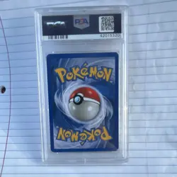 Pokemon TCG Blastoise Holo Rare Base Set 2/102 PSA 9 1999 English - Image 2