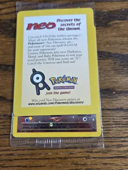 Pokemon Wotc Black Star Promo #34 Sealed ENTEI Ships Fast - Image 3