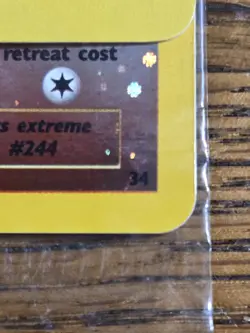 Pokemon Wotc Black Star Promo #34 Sealed ENTEI Ships Fast - Image 4