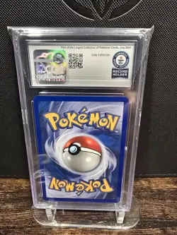 CGC Guinness WR 1/1 Pokemon Slab - 2000 Machoke Legendary Collection #51 - Image 2