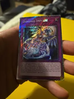 Dominus Impulse 1st Edt. Platinum Secret Rare RA05-EN080 Yu-Gi-Oh! NM New - Image 1