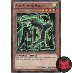 Yugioh Air Armor Ninja SP13-EN016 Starfoil 1st Edition LP - Image 1