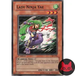 Yugioh Lady Ninja Yae AST-030 Common 1st Edition NM - Image 1