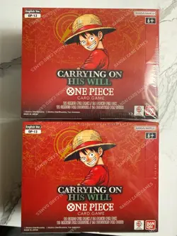 One Piece TCG OP-13 Carrying On His Will - Booster Box (English LOT OF 2) - Image 1
