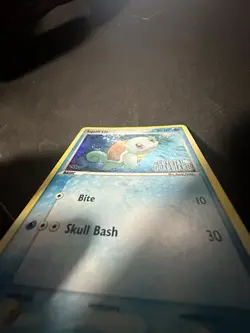 Pokemon TCG Squirtle Rev-Holo Card 63/100 2006 EX Crystal Guardians Set - DM - Image 2