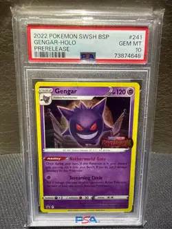 Gengar - (Prerelease) SWSH241 SWSH: Sword & Shield Promo Cards Holo - Image 1