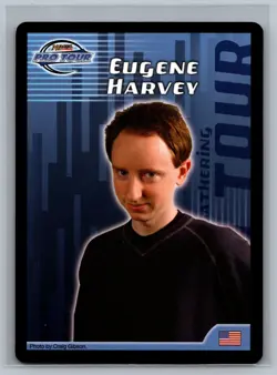 2005 Magic The Gathering Eugene Harvey #9/25 Pro Tour Card MTG TCG CCG - Image 1