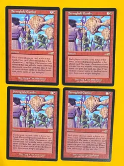 MTG STRONGHOLD GAMBIT (x4) Nemesis (OldManMTG 010-120) - Image 1