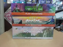 MTG MODERN HORIZONS 3 + TEENAGE TURTLES + AVATAR AIRBENDER PLAY BOXES - Image 1