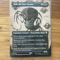 Koh The Face Stealer Borderless Avatar The Last Airbender MTG Near Mint - Image 1