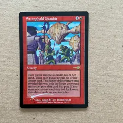 Foil Magic: The Gathering Stronghold Gambit Red Rare Foil Nemes… - Image 1