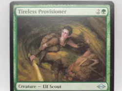 Tireless Provisioner NM MH2 Modern Horizons 2 MTG Landfall Elf Scout - Image 2