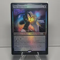 The Soul Stone, Legendary Artifact Holo M0066 Marvel MTG - Image 1