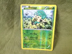 Pokemon Trading Card - XY: Pansage Reverse Holo 10/146 - Image 1
