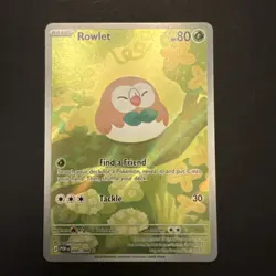 Pokemon Rowlet Illustration Rare Full Art Near Mint Perfect Order 090/088.NM 🔥 - Image 1