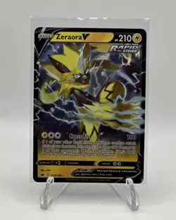 Pokemon TCG Zeraora V Sword & Shield - Chilling Reign 053/198 Holo Ultra Rare - Image 1