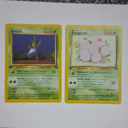 Nintendo Pokemon TCG Base Set Lot - Gloom, Tauros, Oddish, Exeggcute, Goldeen (… - Image 3