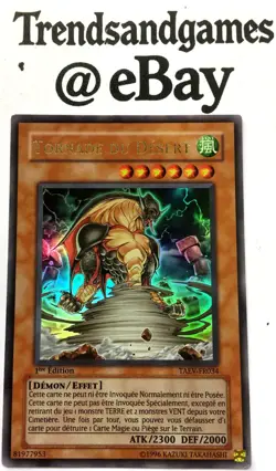 YUGIOH - TORNADE DU DESERT - TAEV-FR034 - 1ST ED. - ULTIMATE RARE - NEAR MINT - Image 1