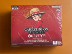 One Piece TCG OP-13 Carrying On His Will - Booster Box (English) - Image 1