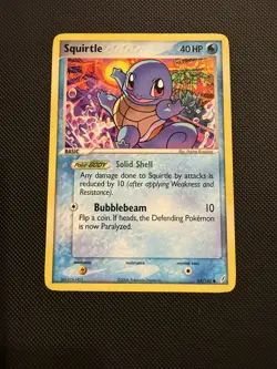 🌊 Squirtle 64/100 Crystal Guardians LP+/NM- Pokemon Card 2006 Vintage - Image 1