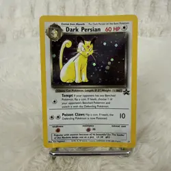 Dark Persian Pokemon Card WOTC Black Star Promo #17 Holo 2000 NM - Image 1