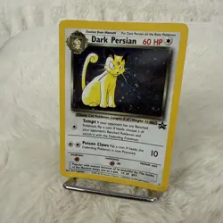 Dark Persian Pokemon Card WOTC Black Star Promo #17 Holo 2000 NM - Image 3
