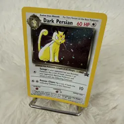 Dark Persian Pokemon Card WOTC Black Star Promo #17 Holo 2000 NM - Image 4