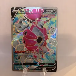 Hoopa V 253/264 Fusion Strike Full Art Pokemon Card NM - Image 1