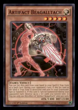 Yugioh Artifact Beagalltach #MP15-EN007 2015 Mega-Tins Mega Pack LP - Image 1