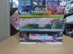 MTG FOUNDATIONS + MODERN HORIZONS 3 + EDGE ETERNITIES PLAY BOXES - Image 1
