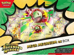 Pokemon Mega Meganium EX Box Ascended Heroes Promo Booster English TCG - Image 1