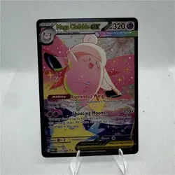 Pokemon Mega Clefable EX Holo 320 HP Psychic 119/088 2022 Card - Image 1