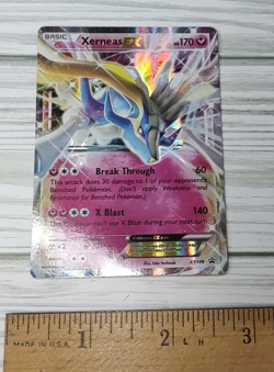 Pokemon Xerneas EX Promo Holo Basic Fairy XY149 XY Card 2016 English TCG - Image 1